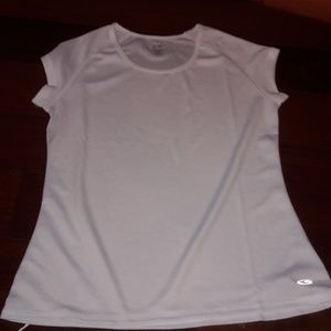 White workout shirt
